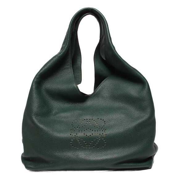 Loewe Handbags - Loewe Dunas Leather Shoulder Bag